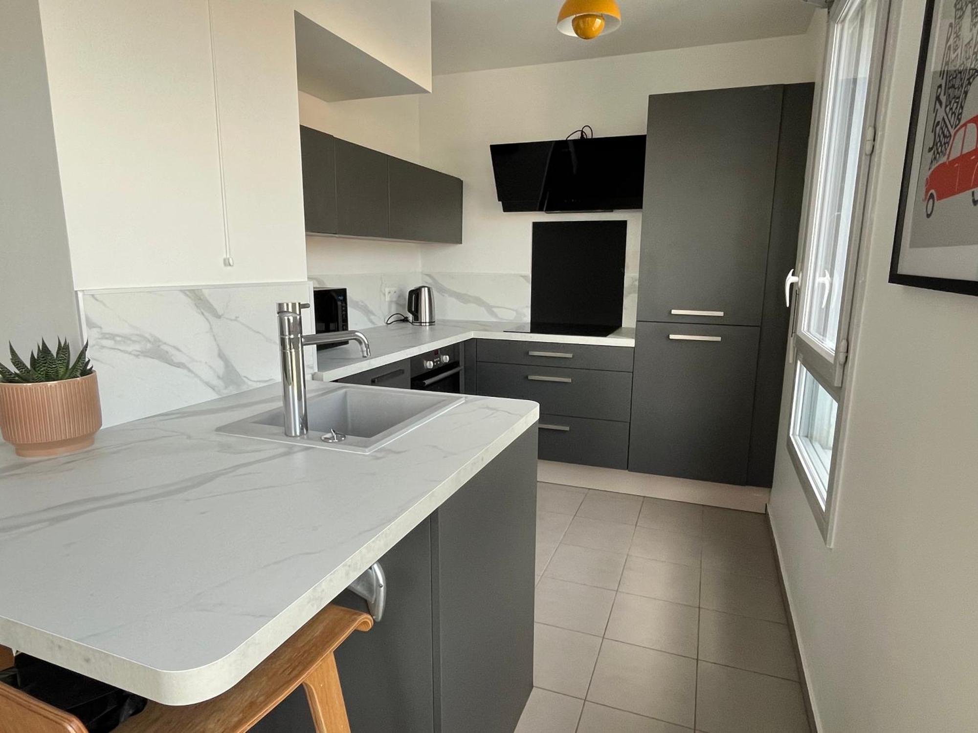 Appartement Les Portes Du Stade Saint-Denis  Buitenkant foto