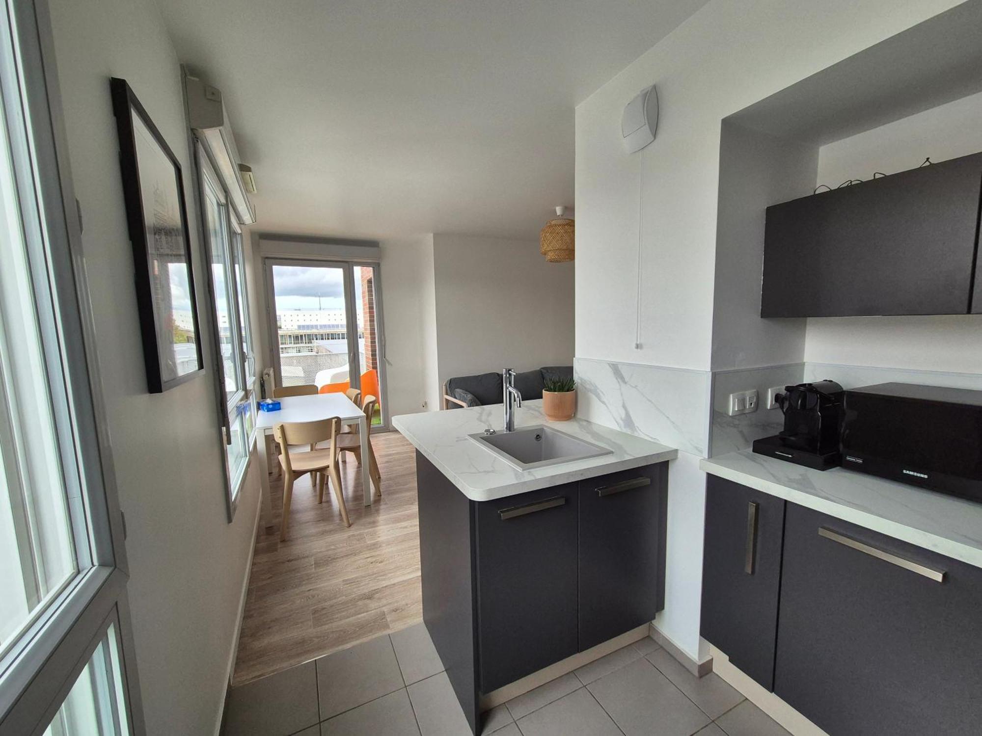Appartement Les Portes Du Stade Saint-Denis  Buitenkant foto